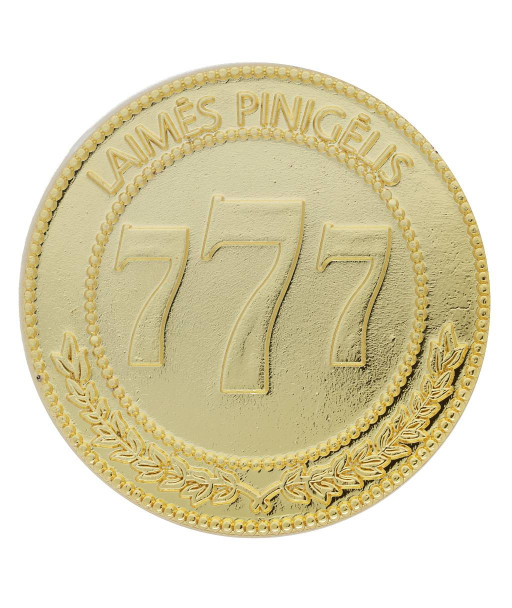 Suvenyras žetonas Laimės pinigėlis